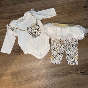 Infant Leopard tutu outfit